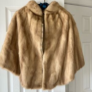 Vintage Mink Cape
